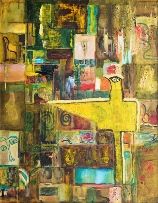 4. abstract Verlangen 70 x 90 (25 x 19,5) a4